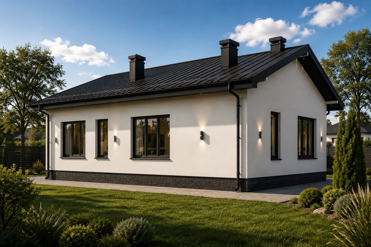 Проект BURO 120 — задний фасад