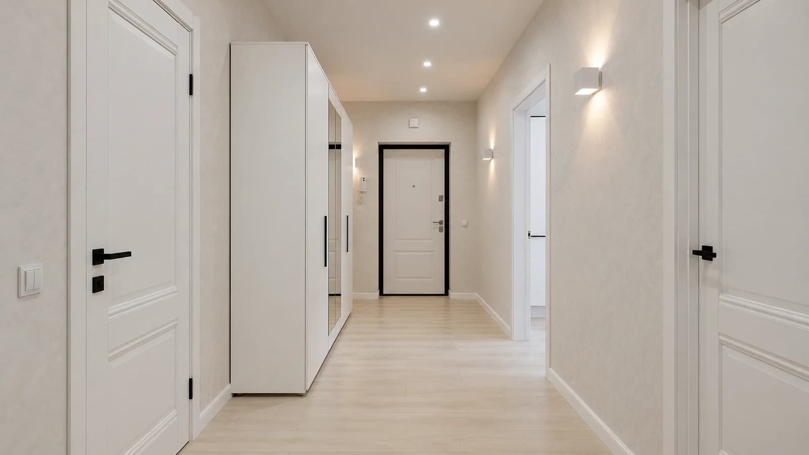 Реализованный светлый интерьер BURO21 в Зеленоградске